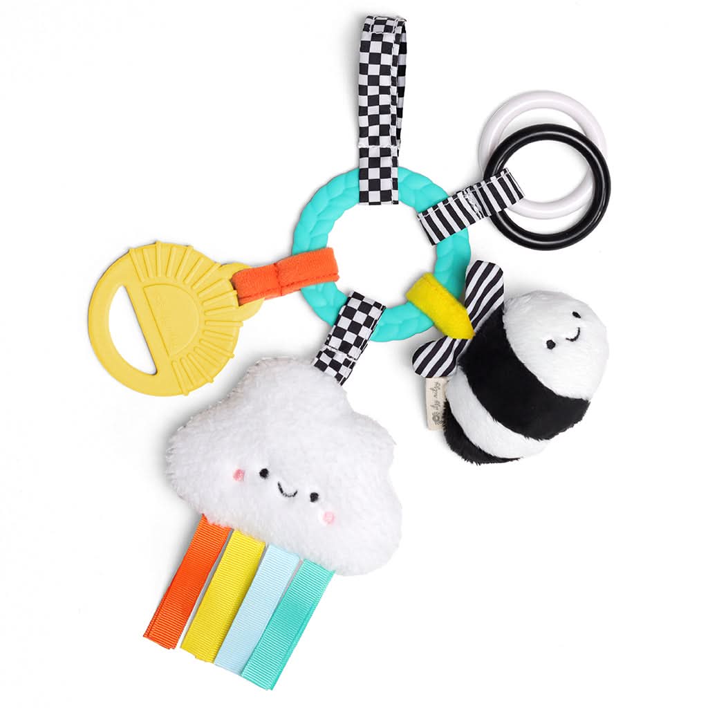 Bitzy Busy Ring™ Teething Activity Toy - Image 16