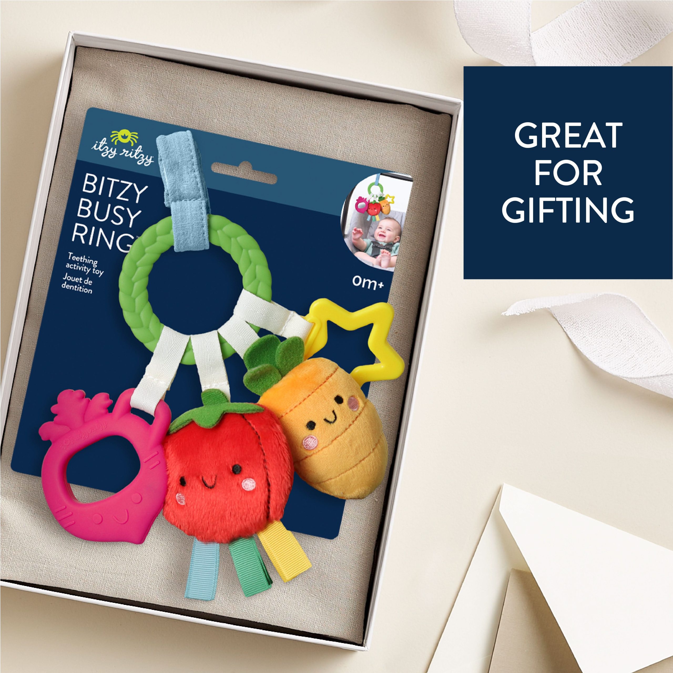 Bitzy Busy Ring™ Teething Activity Toy - Image 20