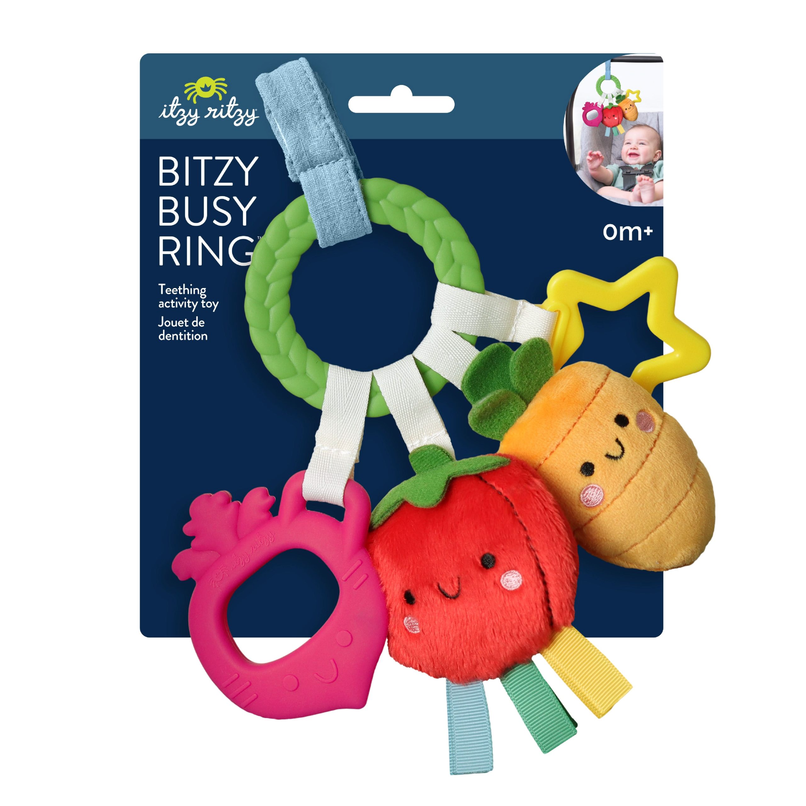 Bitzy Busy Ring™ Teething Activity Toy - Image 15