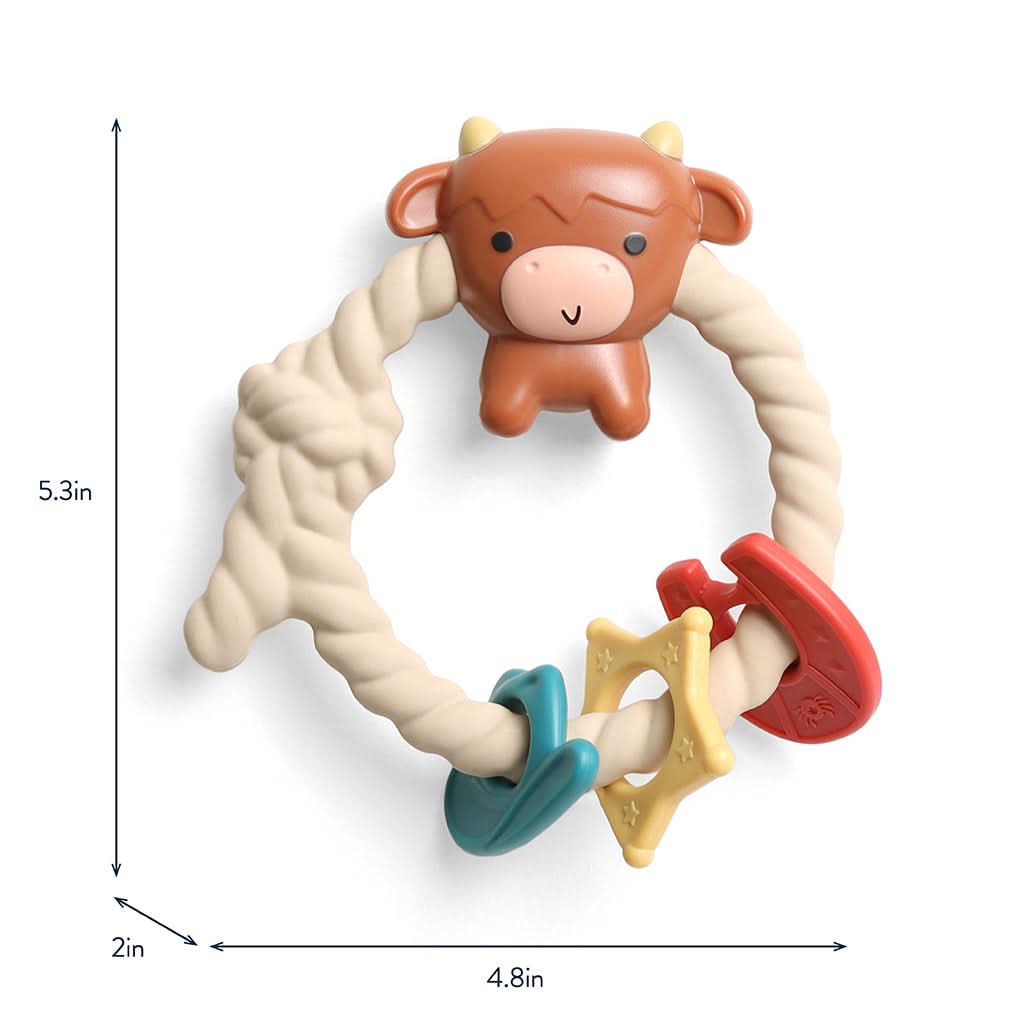 Ritzy Rattle® with Teething Rings - Image 21