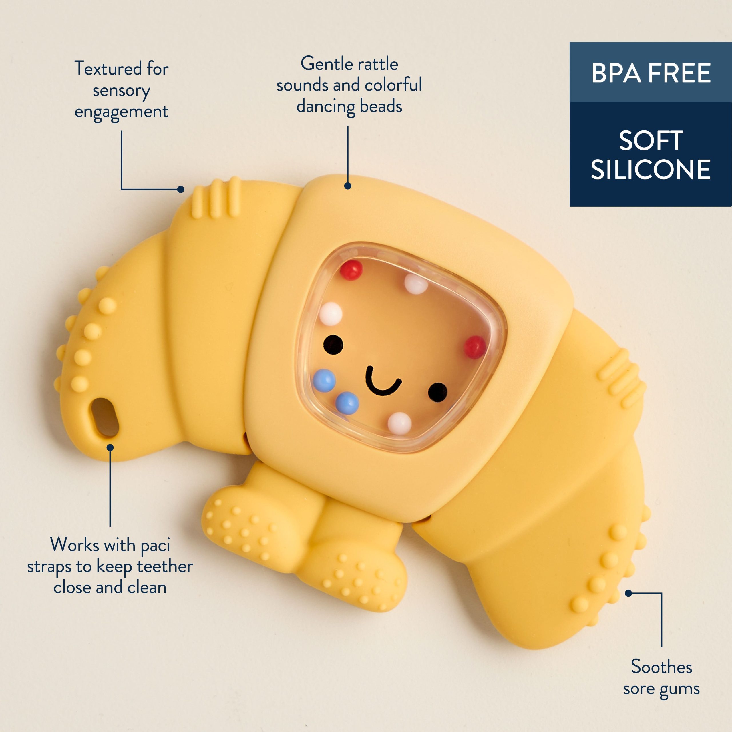 Bitzy Shake Plus™ Rattle & Teether - Image 5