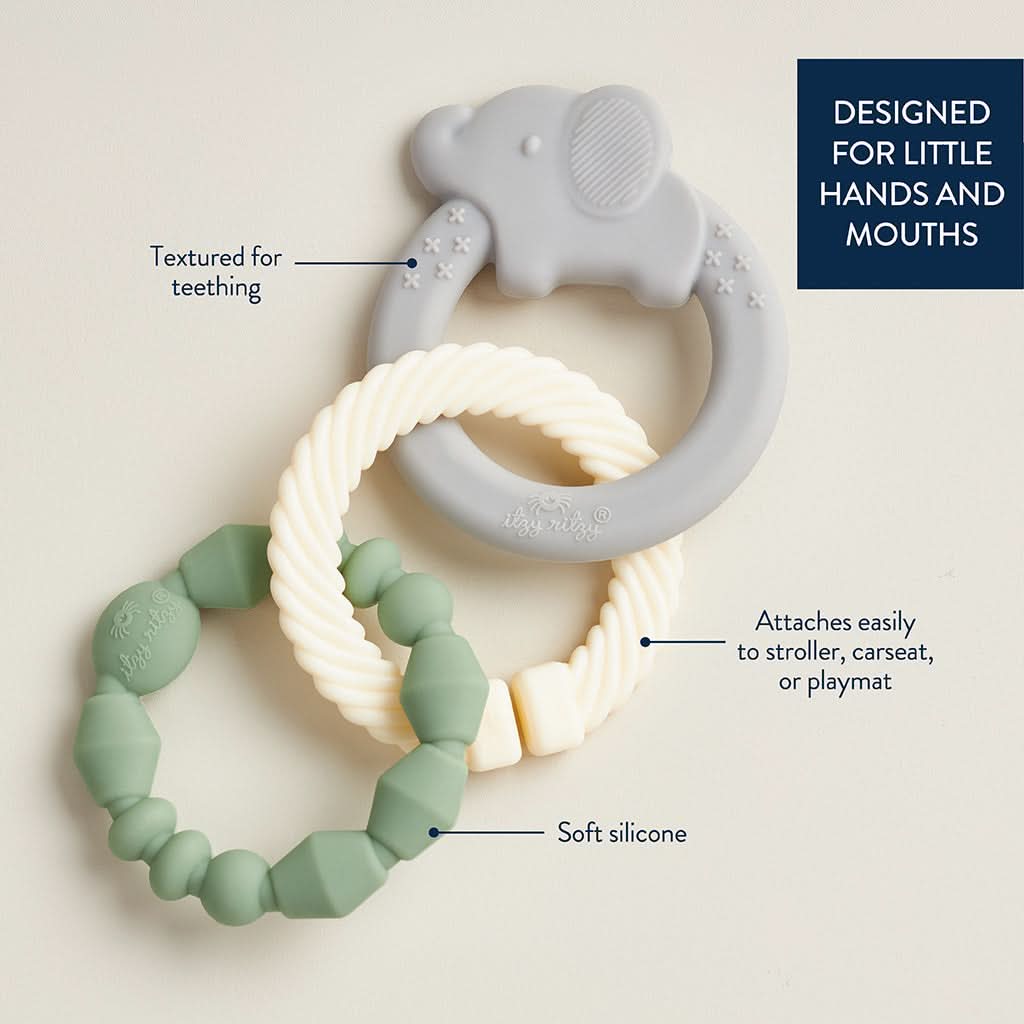 Itzy Loops™ Sensory Teether - Image 3