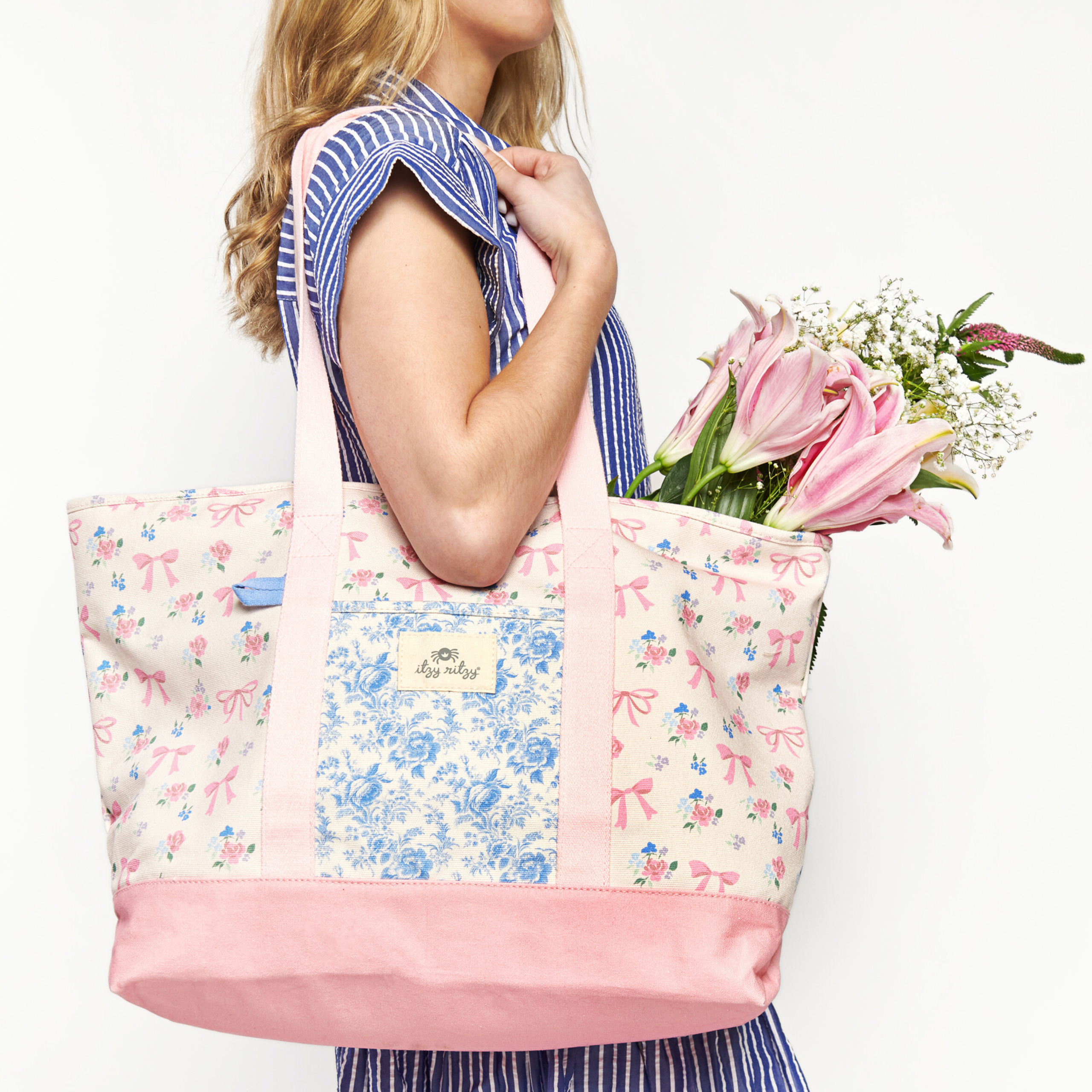 Itzy Explorer™ Canvas Mom Tote - Image 2